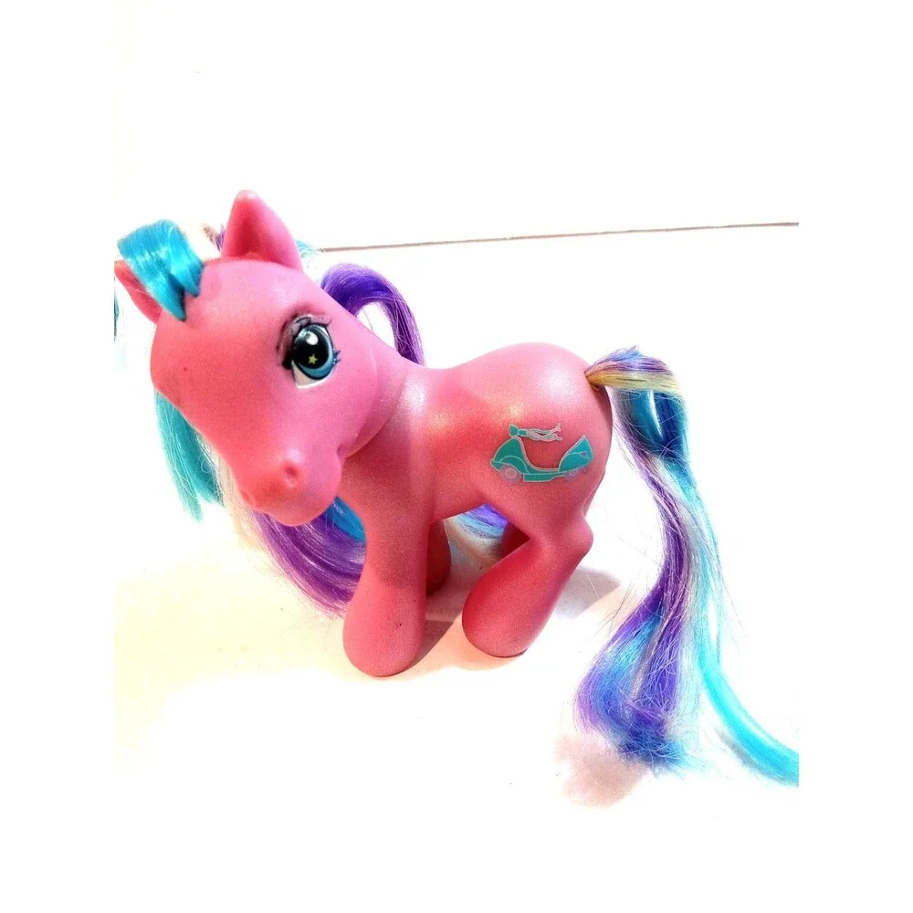 My Little Pony MLP G3 Scooter Sprite - Pink Pony with Blue & Purple Hair